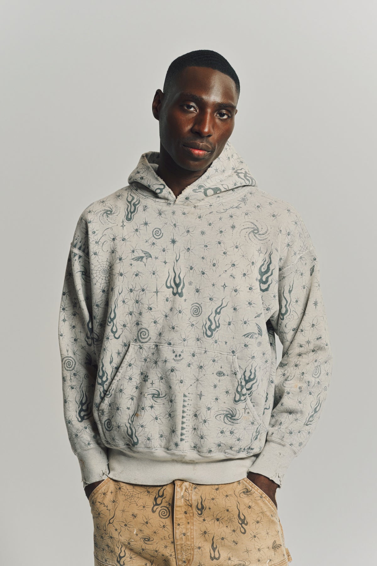 SAINT MICHAEL | DR.WOO HOODIE