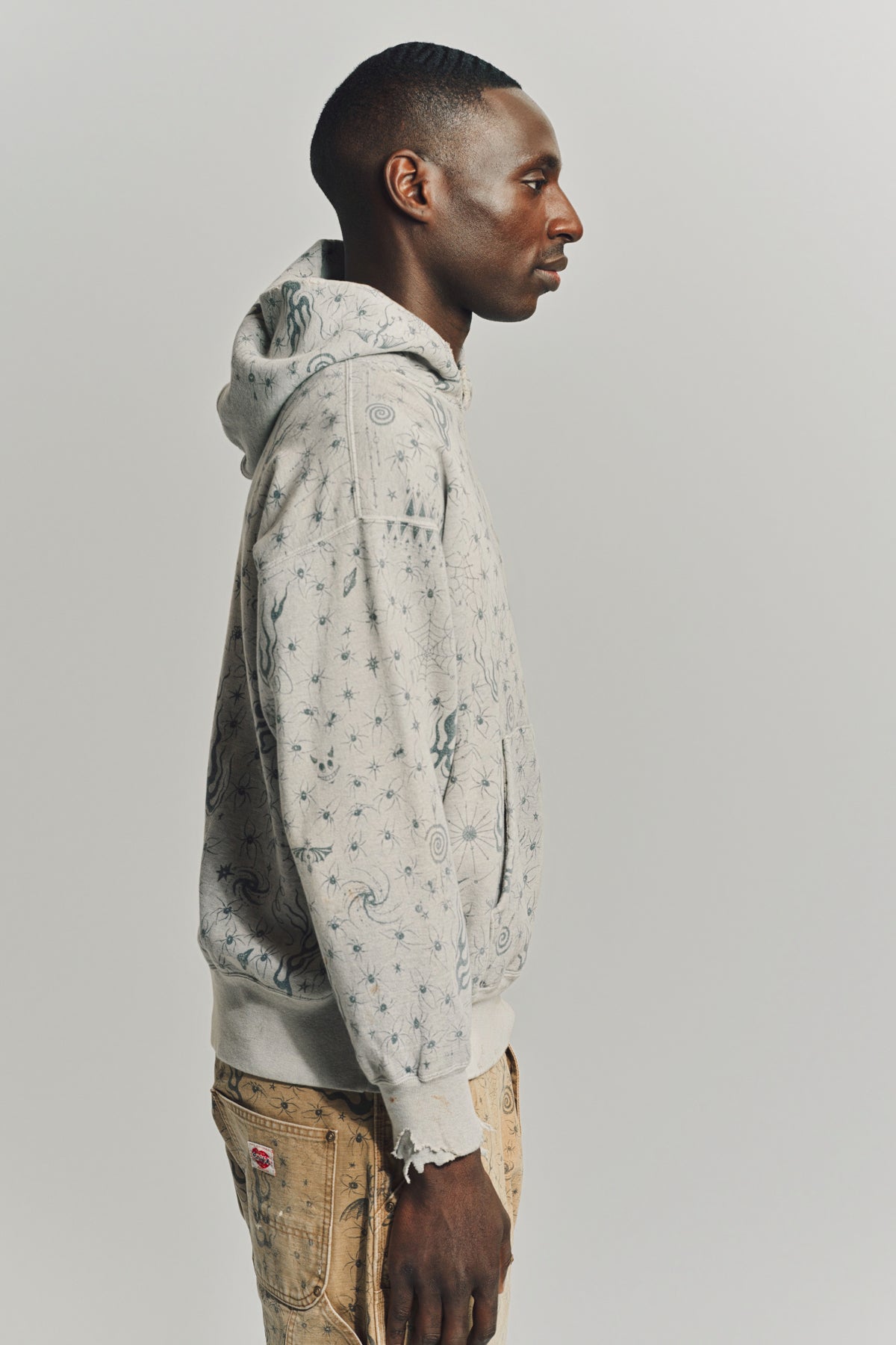 SAINT MICHAEL ×Dr.Woo HOODIE パーカー SAINT MICHAEL | DR. WOO HOODIE