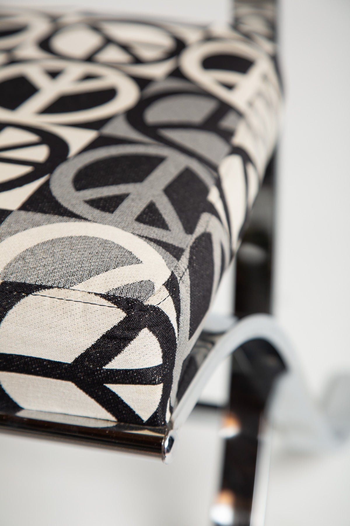 MAXFIELD PRIVATE COLLECTION | VINTAGE PEACE MOTIF CHAIR