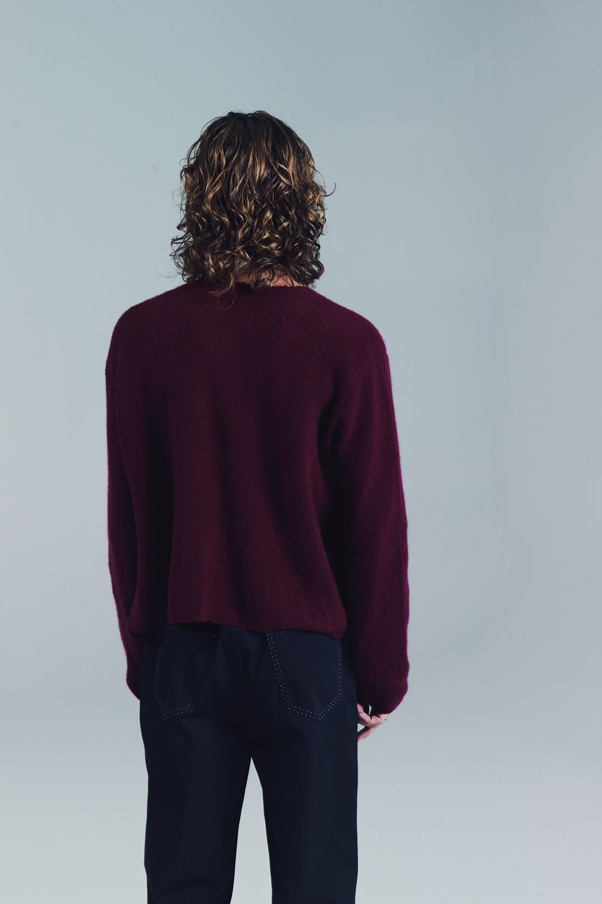 Second/Layer ニットポロ M SECOND/LAYER | FRIENDS SWEATER