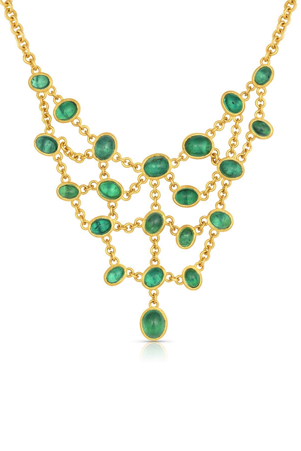 HERNSDORF | 21 STONE GORGET WITH TOURMALINE - MAXFIELD LA