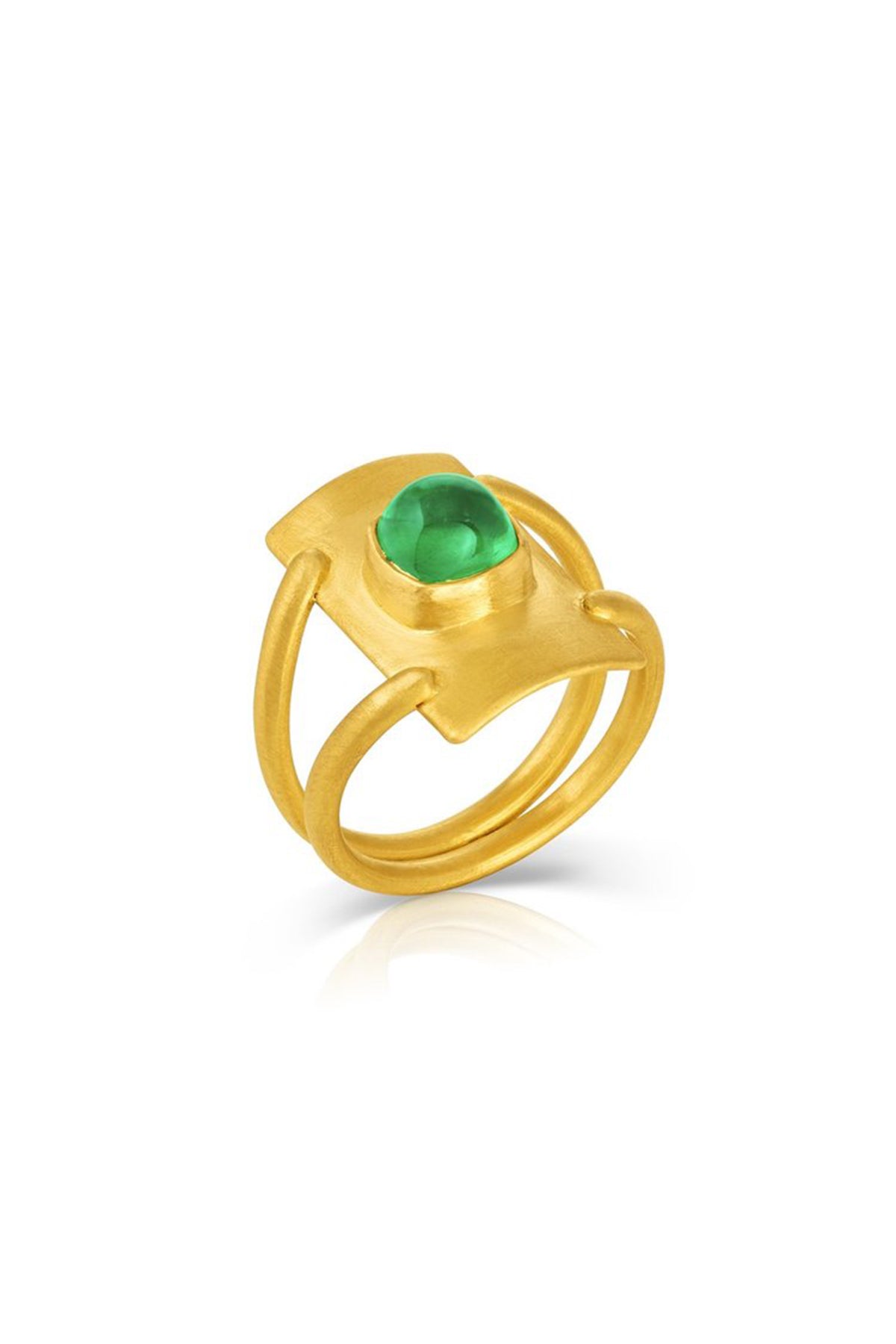 HERNSDORF | WARRIOR RING WITH TSAVORITE - MAXFIELD LA
