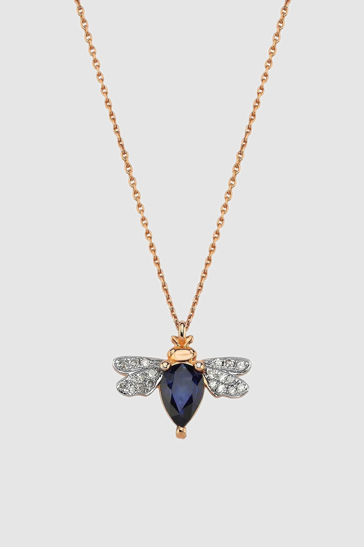 BEE GODDESS | QUEEN BEE BELLA SAPPHIRE NECKLACE