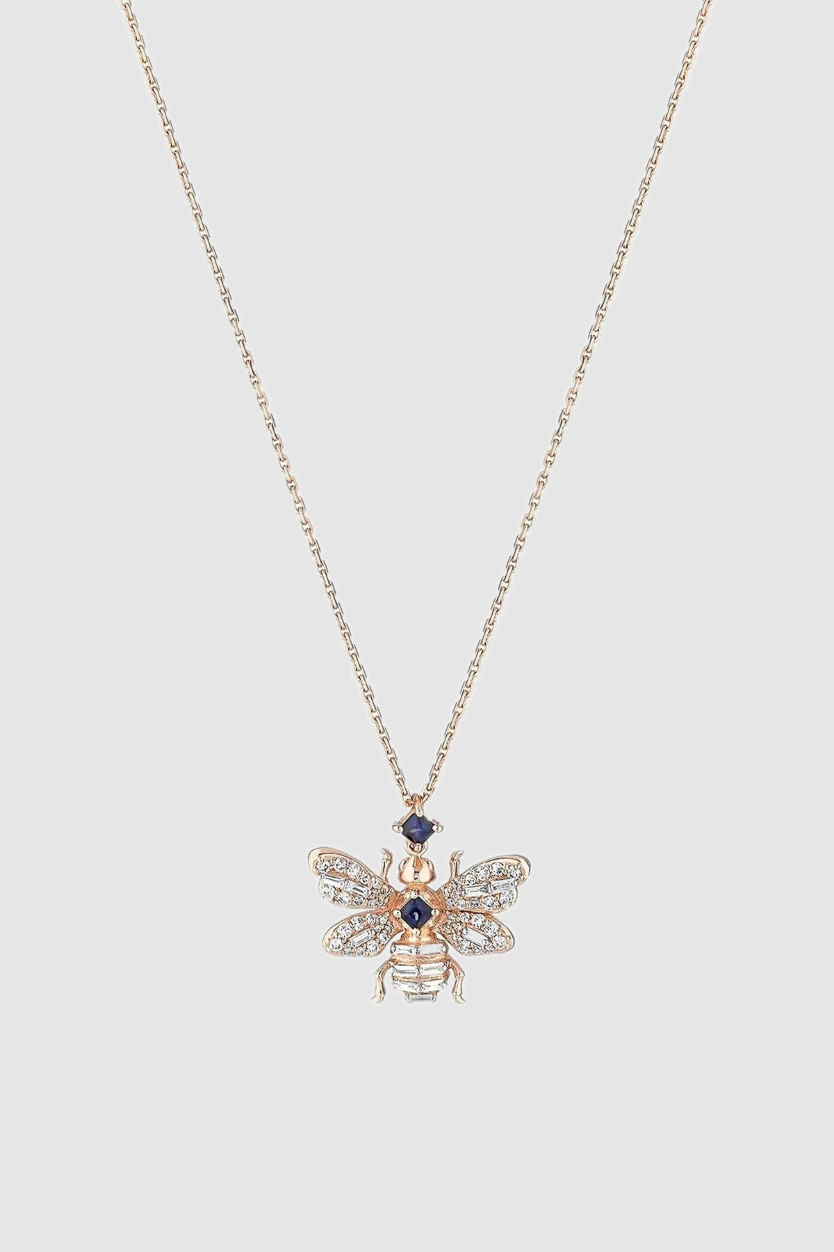 BEE GODDESS | QUEEN BEE BON BON SAPPHIRE NECKLACE