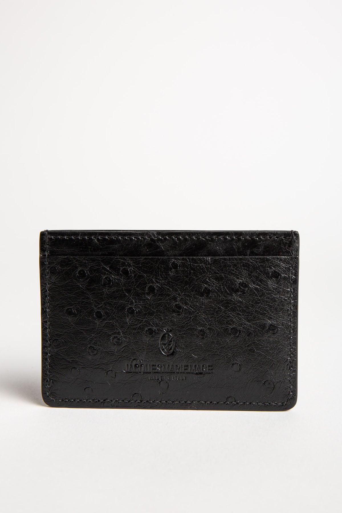JACQUES MARIE MAGE | THEODORE OSTRICH CARD HOLDER