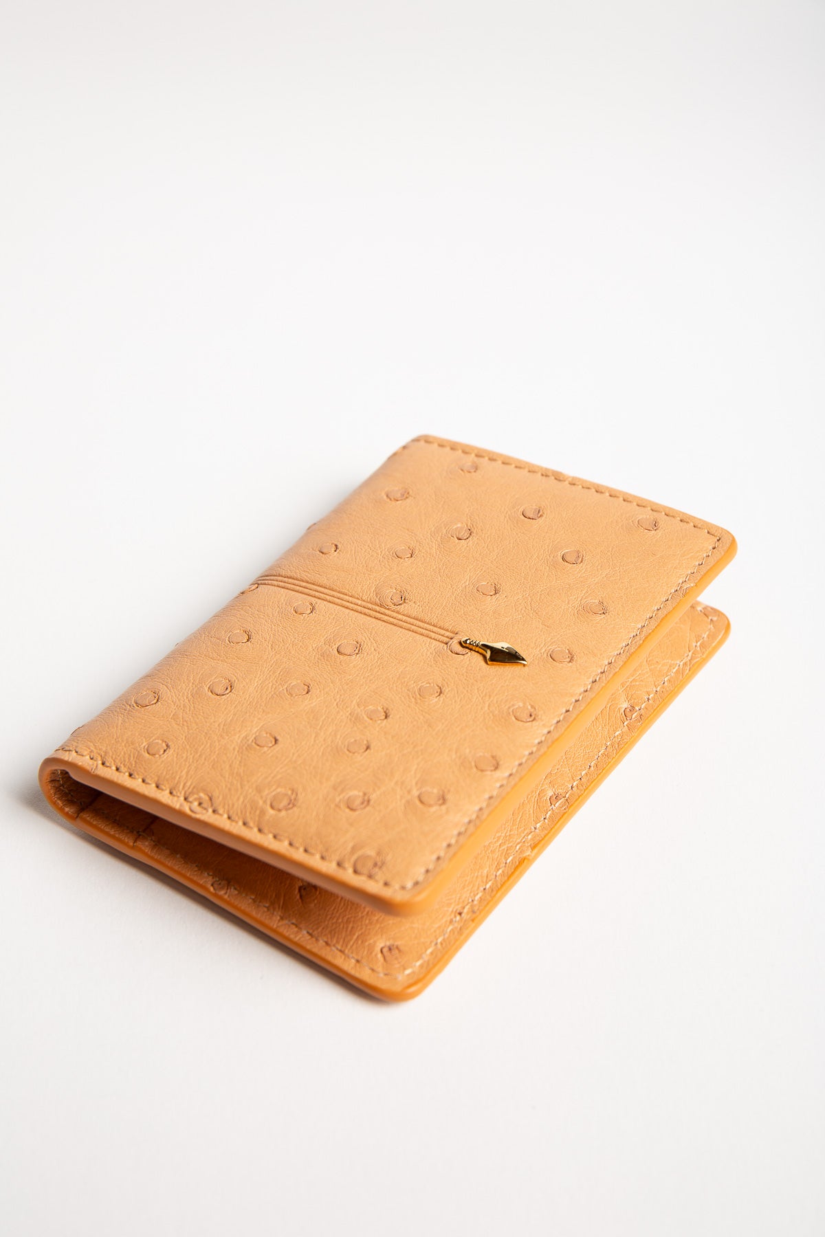 JACQUES MARIE MAGE | CASSANDRE OSTRICH BIFOLD WALLET - MAXFIELD LA