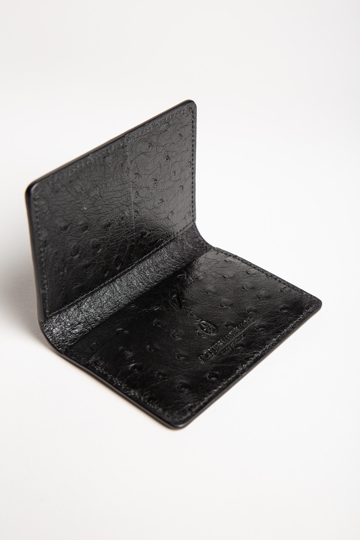 JACQUES MARIE MAGE | CASSANDRE OSTRICH BIFOLD WALLET - MAXFIELD LA