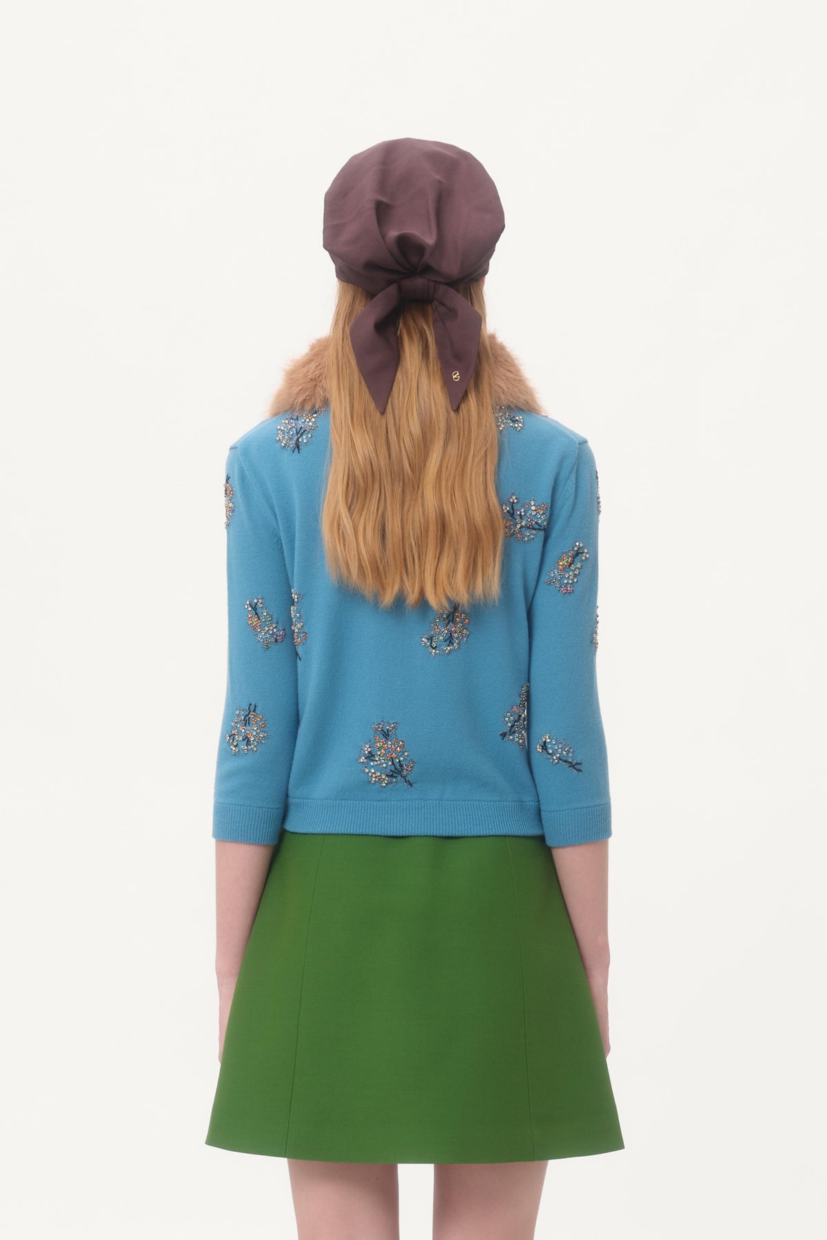 VALENTINO | EMBROIDERED CARDIGAN - MAXFIELD LA