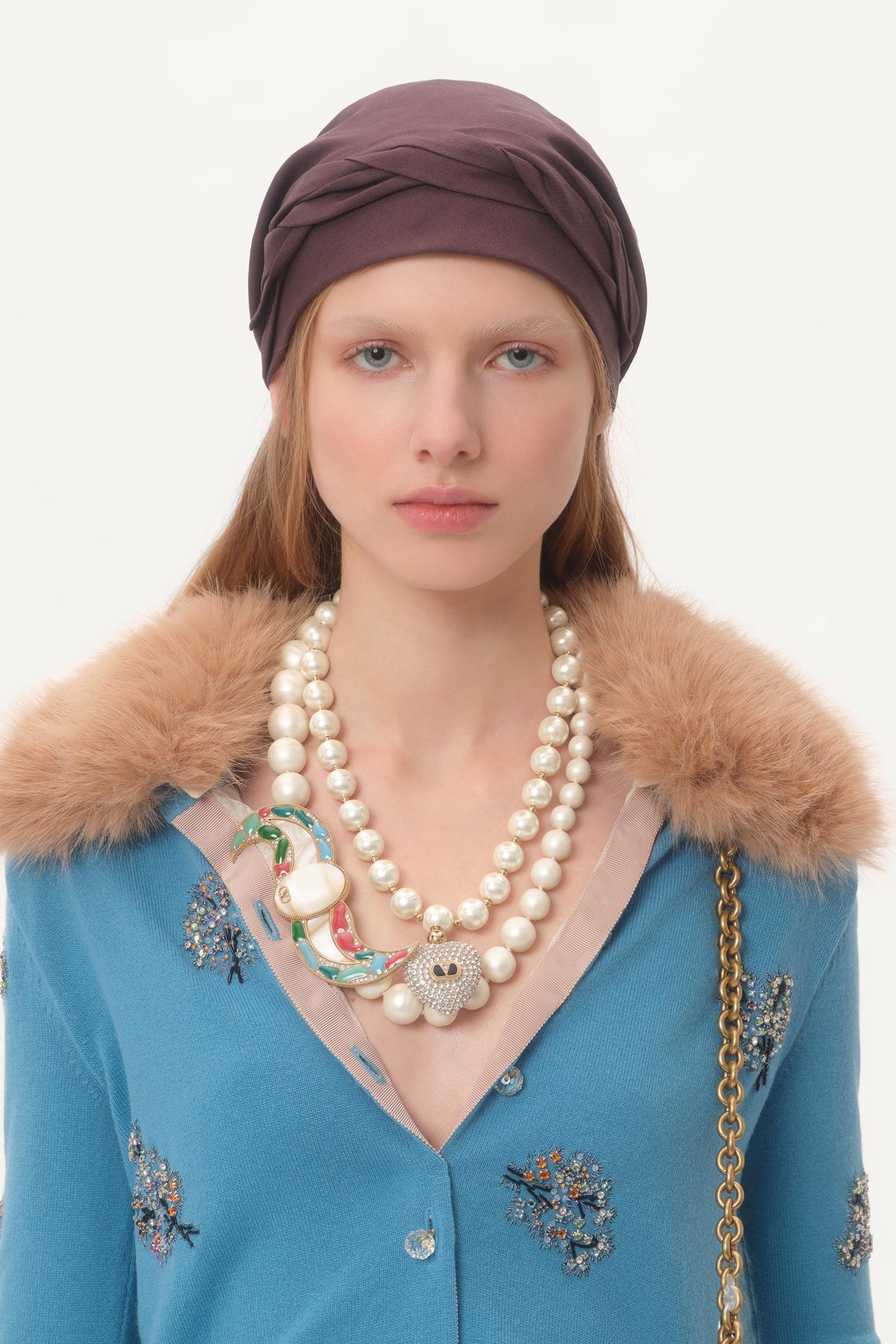VALENTINO | EMBROIDERED CARDIGAN - MAXFIELD LA