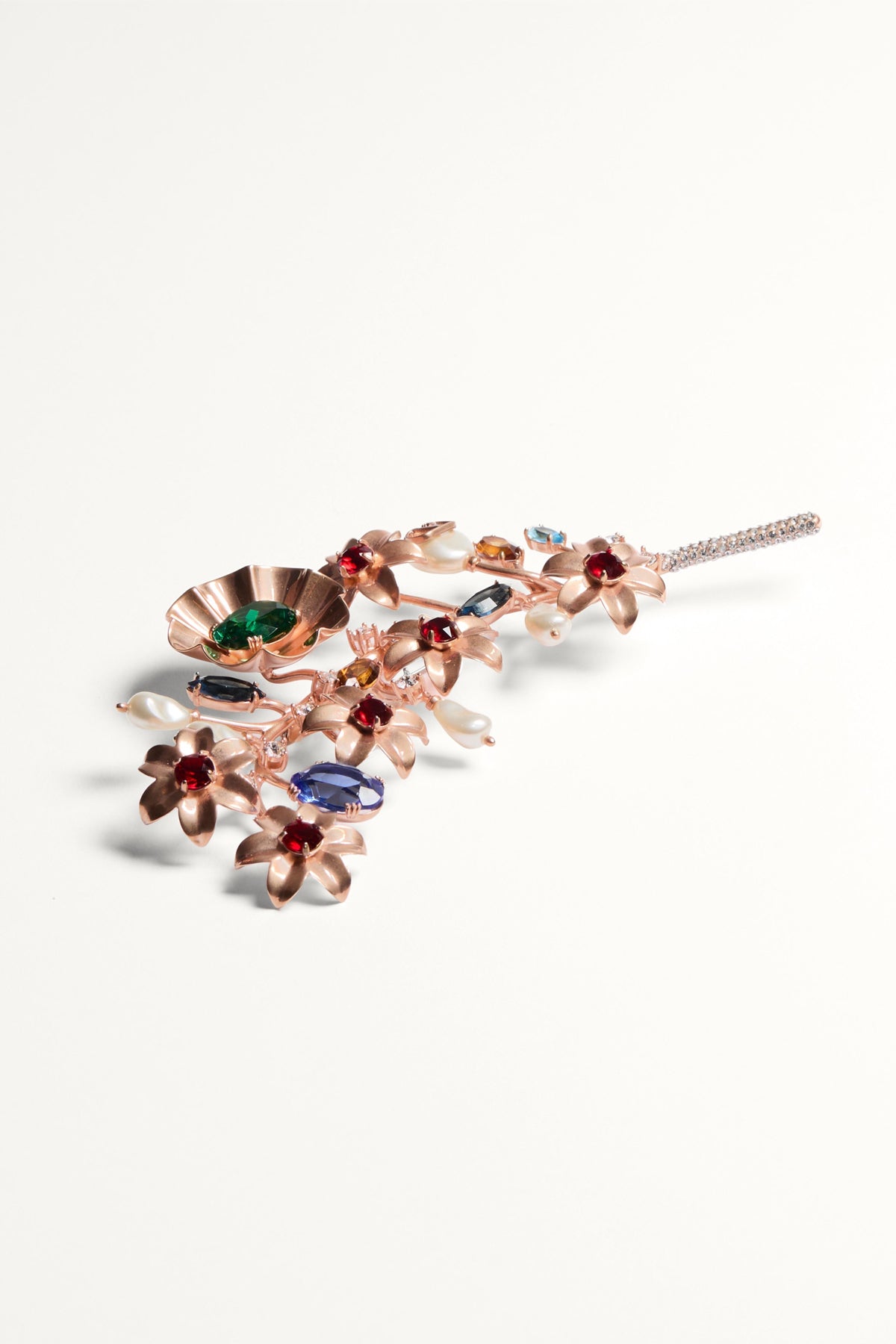 VALENTINO GARAVANI | PAPIER FLORAL BROOCH - MAXFIELD LA