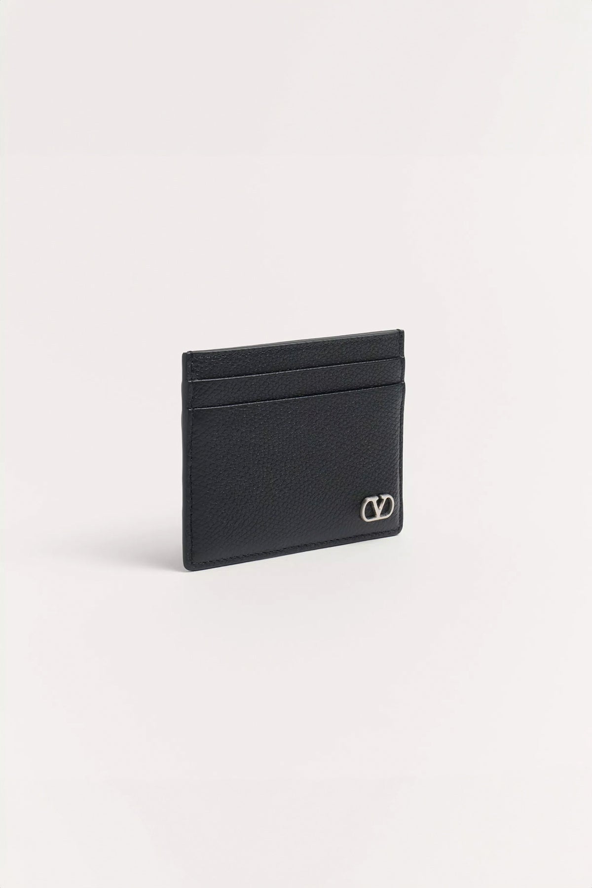 VALENTINO GARAVANI | VLOGO SIGNATURE GRAINY CALFSKIN CARD HOLDER