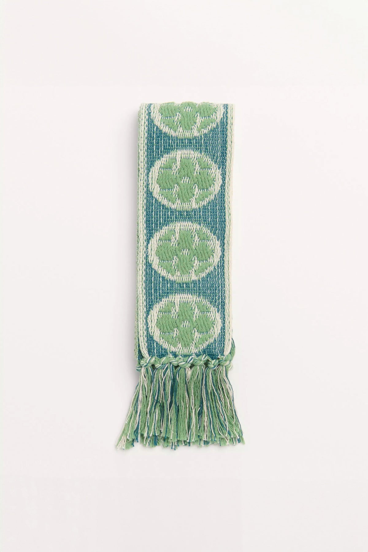 VALENTINO GARAVANI | ANTIBES COTTON SCARF WITH FRINGE - MAXFIELD LA