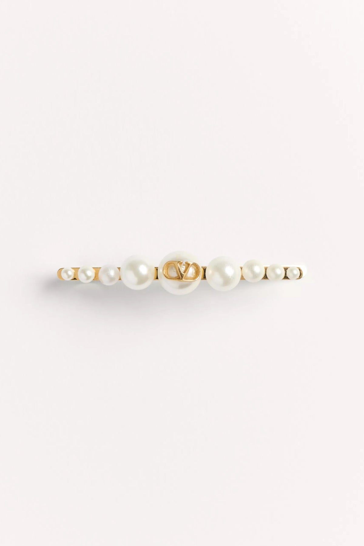 VALENTINO GARAVANI | VLOGO SIGNATURE PEARL TIE CLIP - MAXFIELD LA