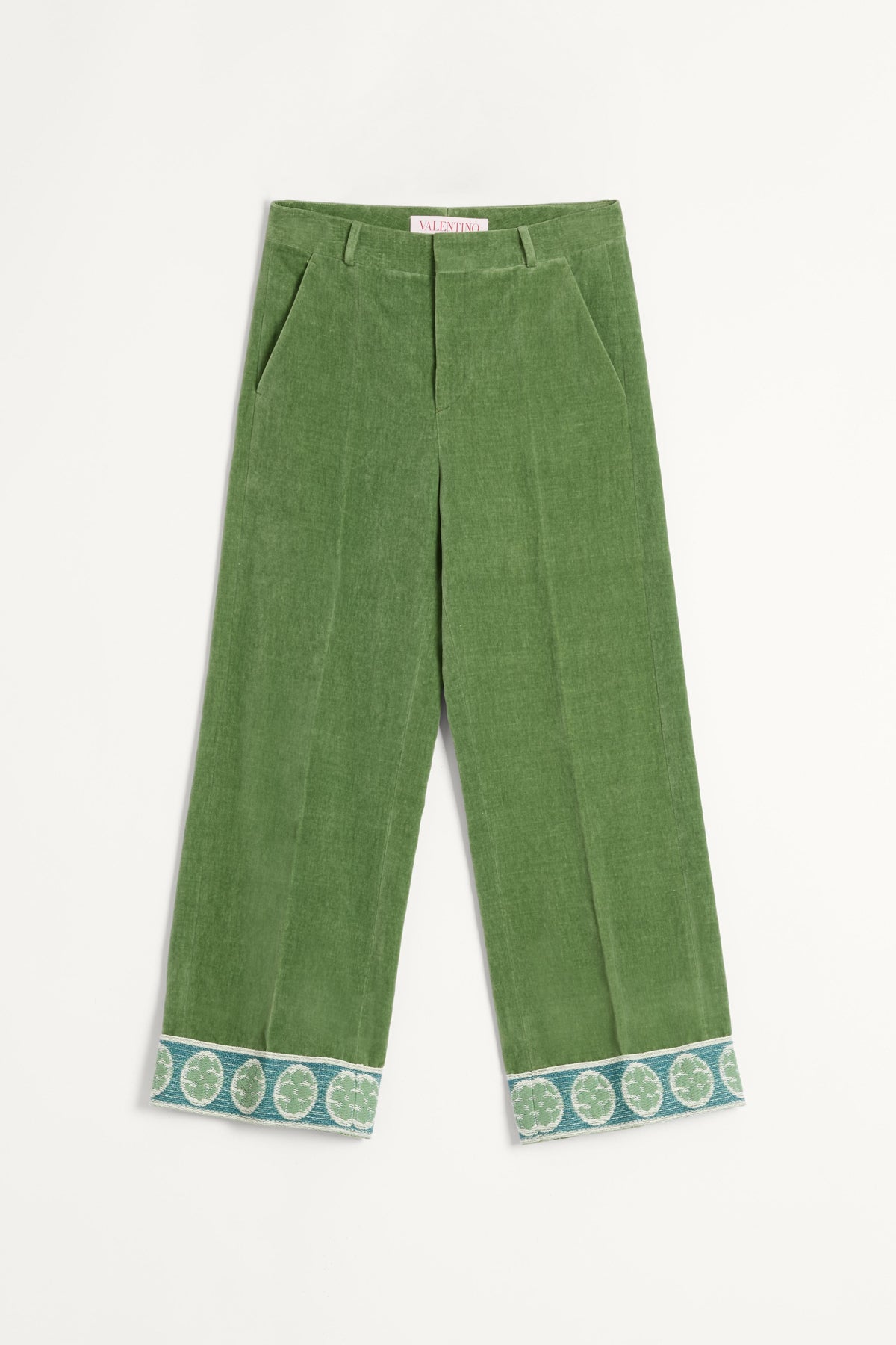 VALENTINO | WASHED VELVET PANTS - MAXFIELD LA