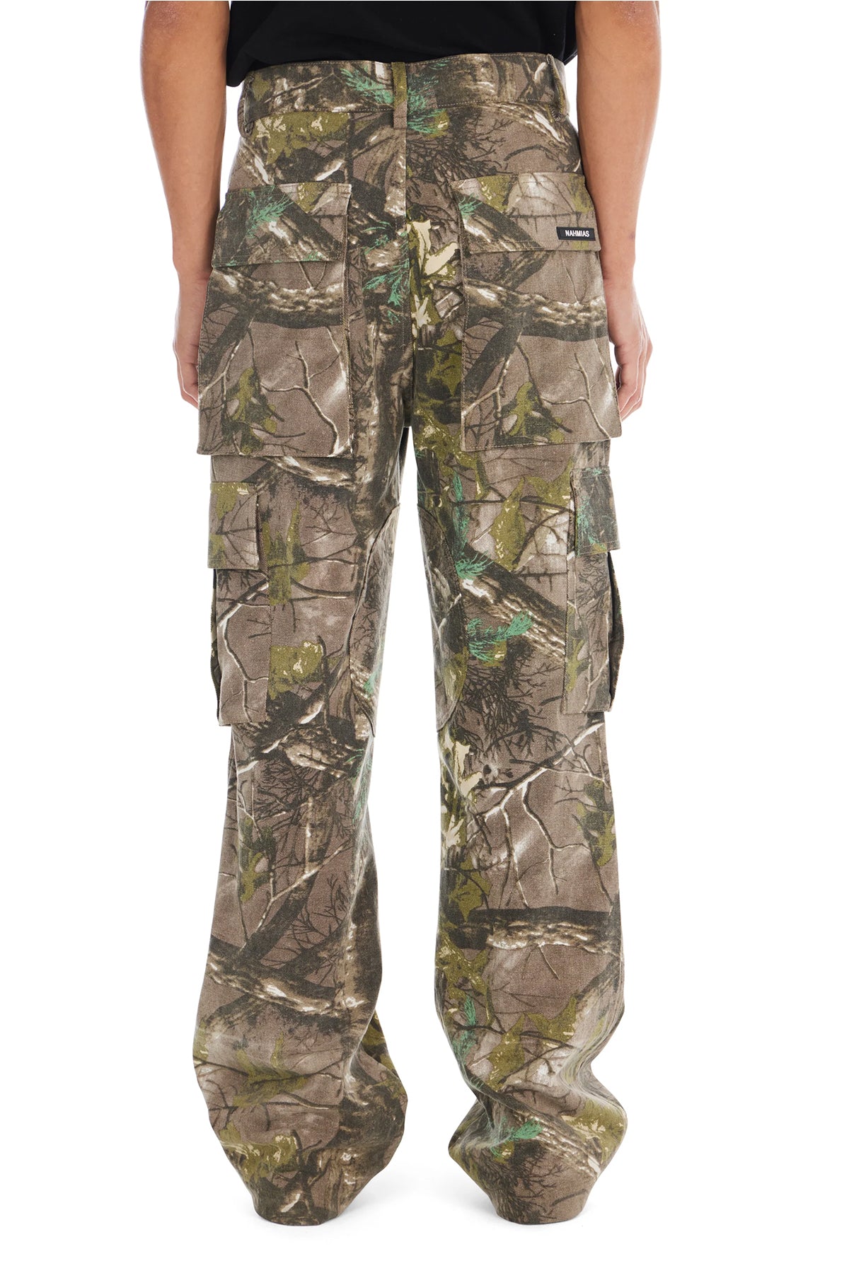 NAHMIAS | CAMO LOGO CARGO PANTS - MAXFIELD LA