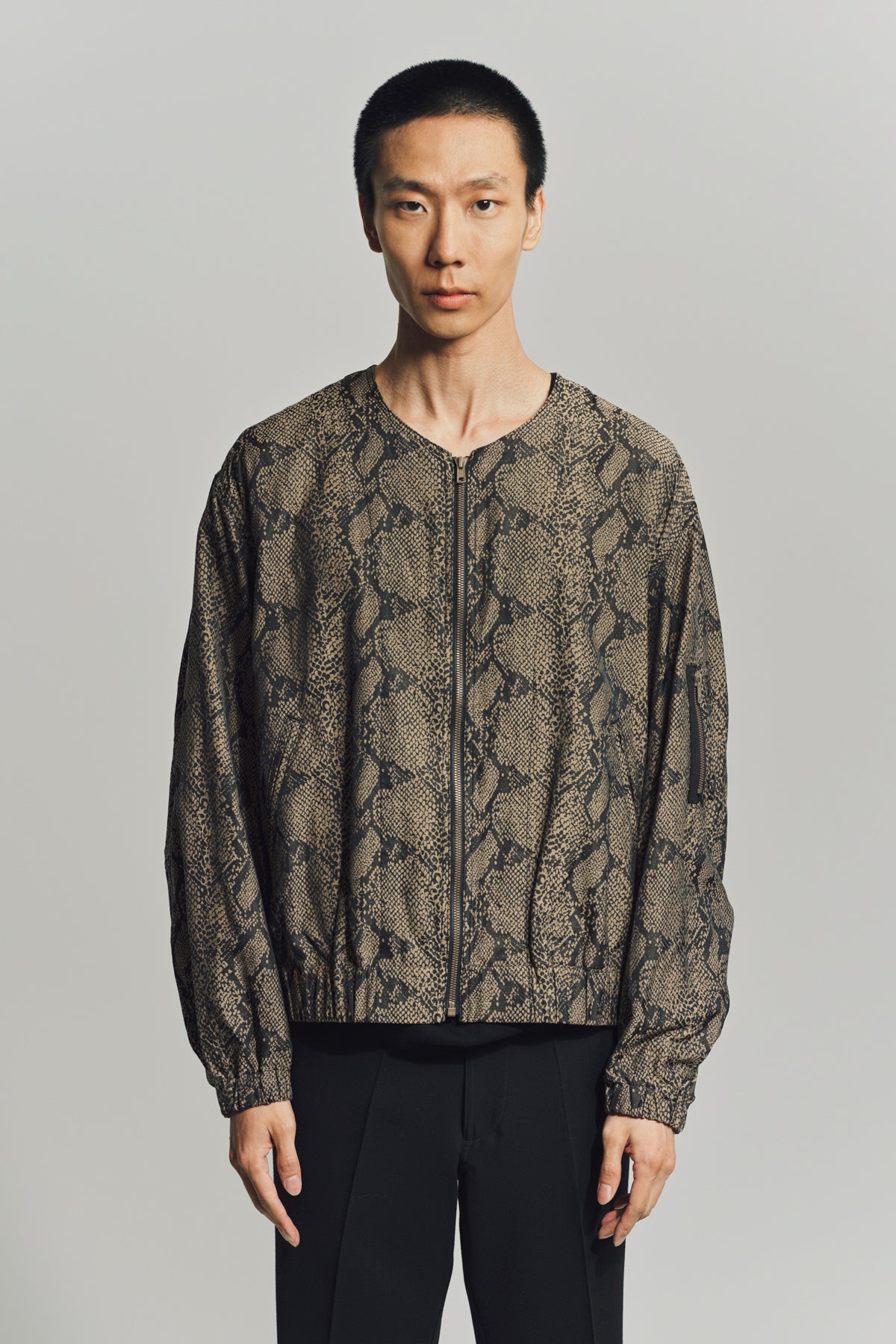 NEEDLES | LINE CREW JACKET