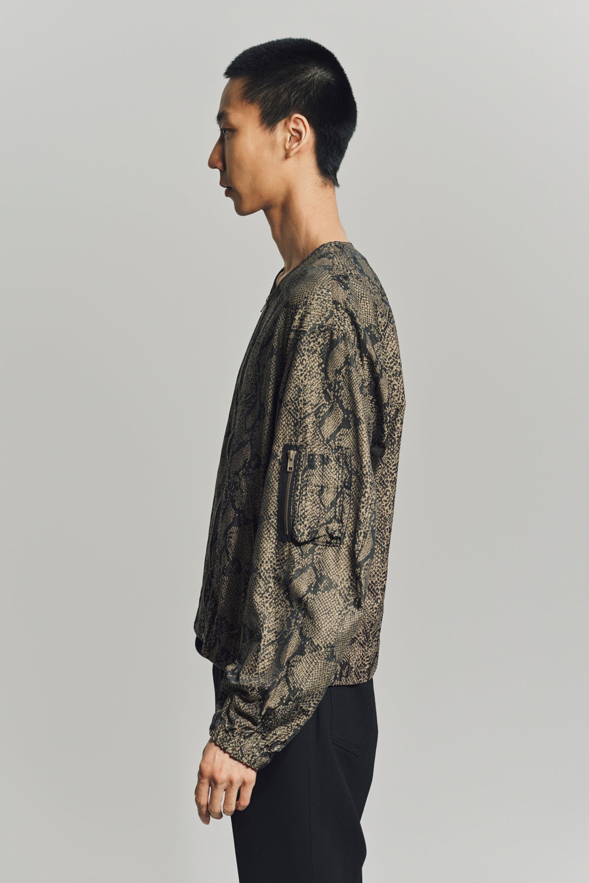 NEEDLES | LINE CREW JACKET