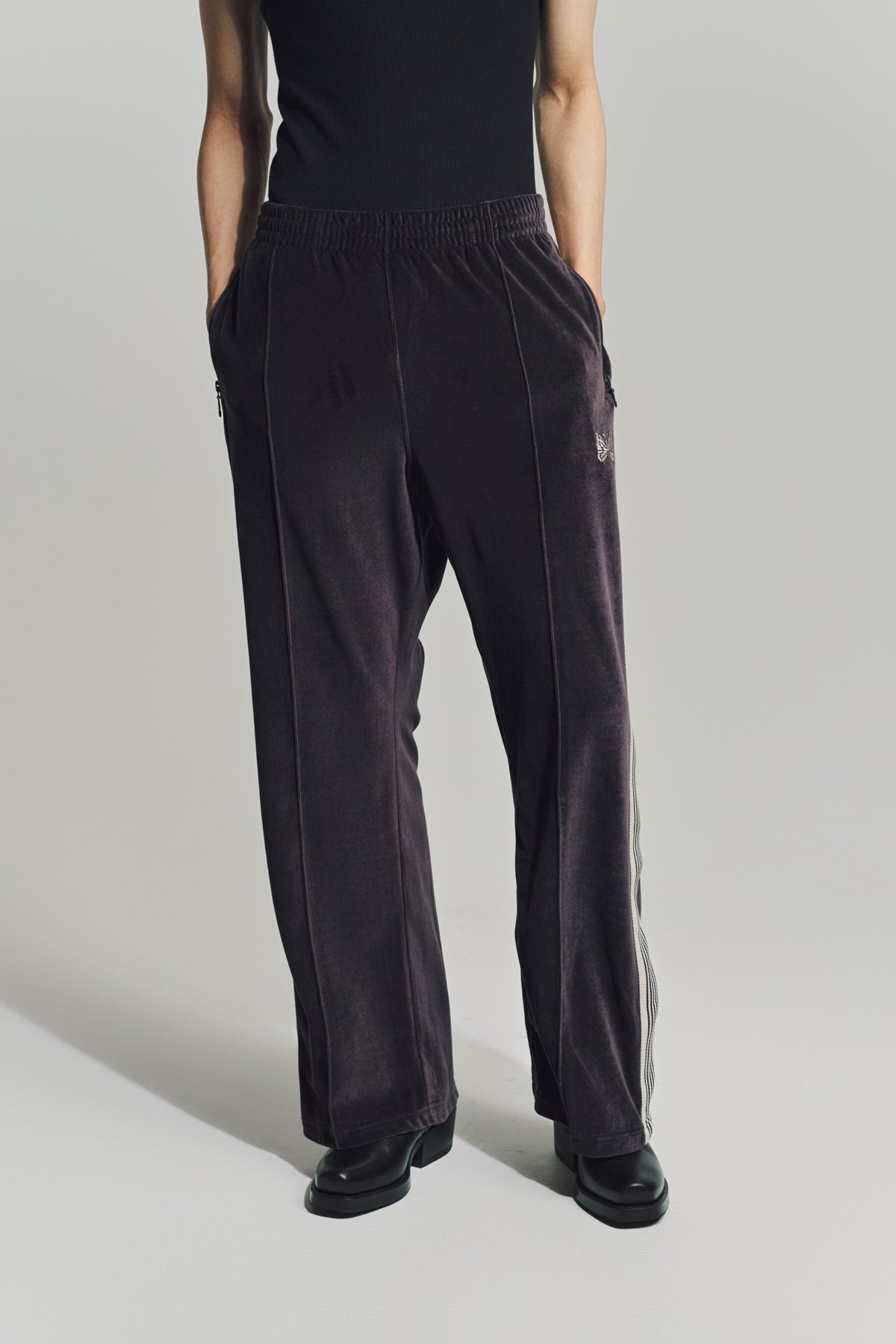 NEEDLES | VELOUR BOOTCUT TRACKPANTS