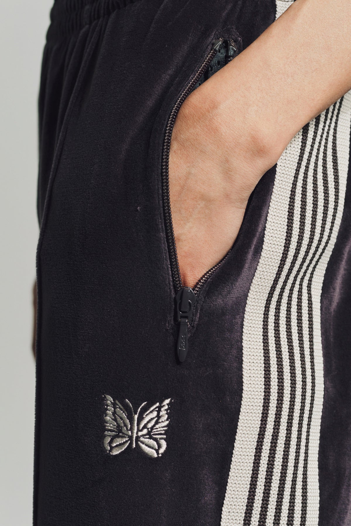 NEEDLES | VELOUR BOOTCUT TRACKPANTS