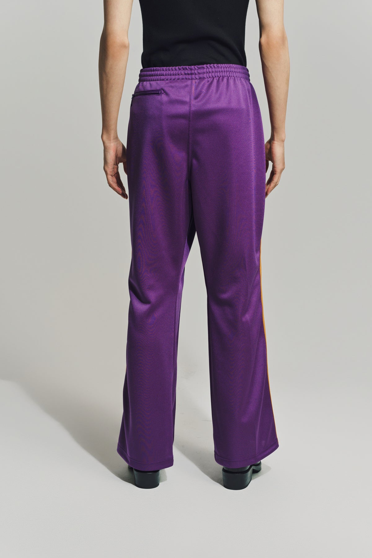 【新品未開封】NEEDLES BOOT-CUT TRACK PANT Purple Boot-Cut Track Pants by NEEDLES on Sale