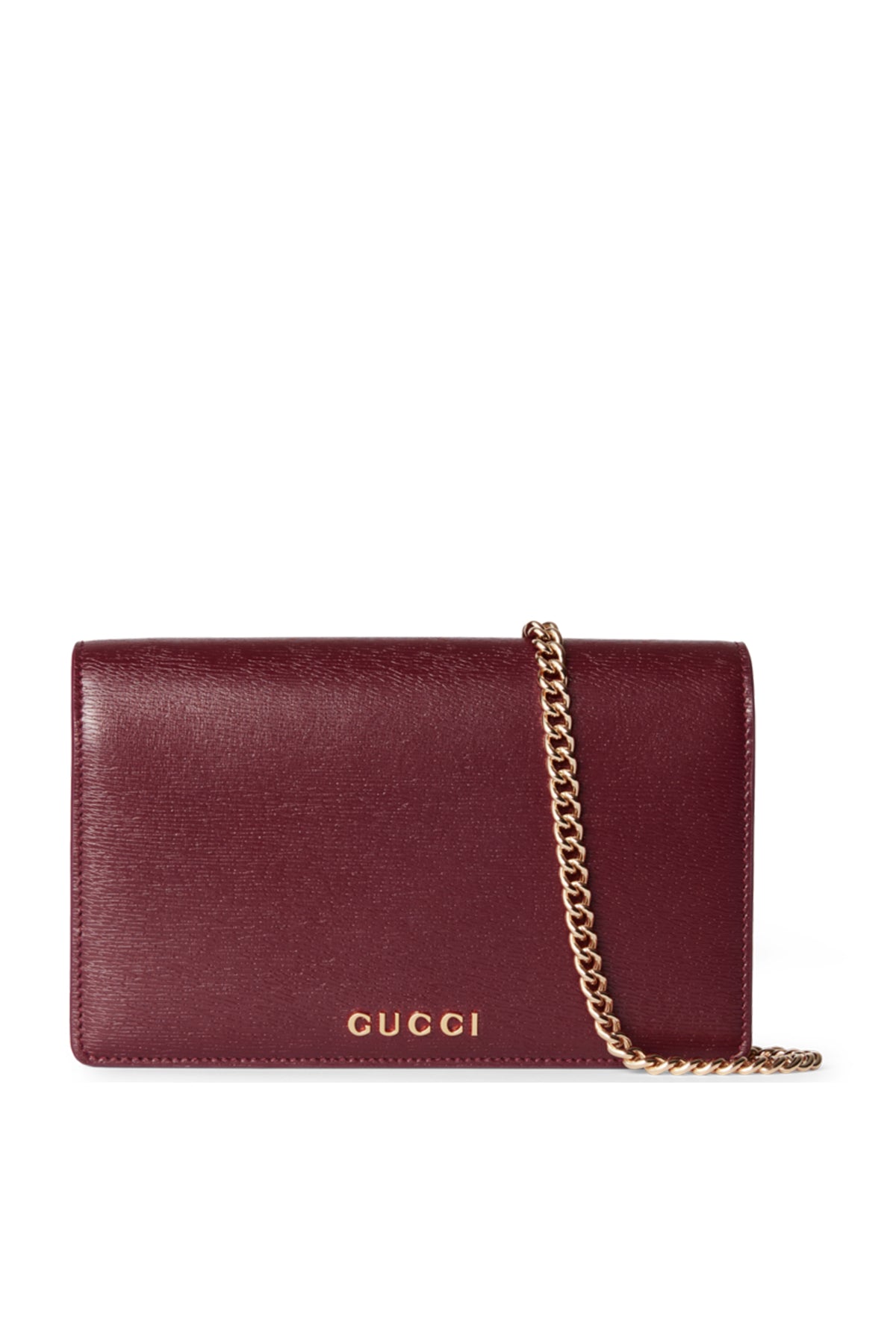 GUCCI | CHAIN WALLET WITH GUCCI SCRIPT