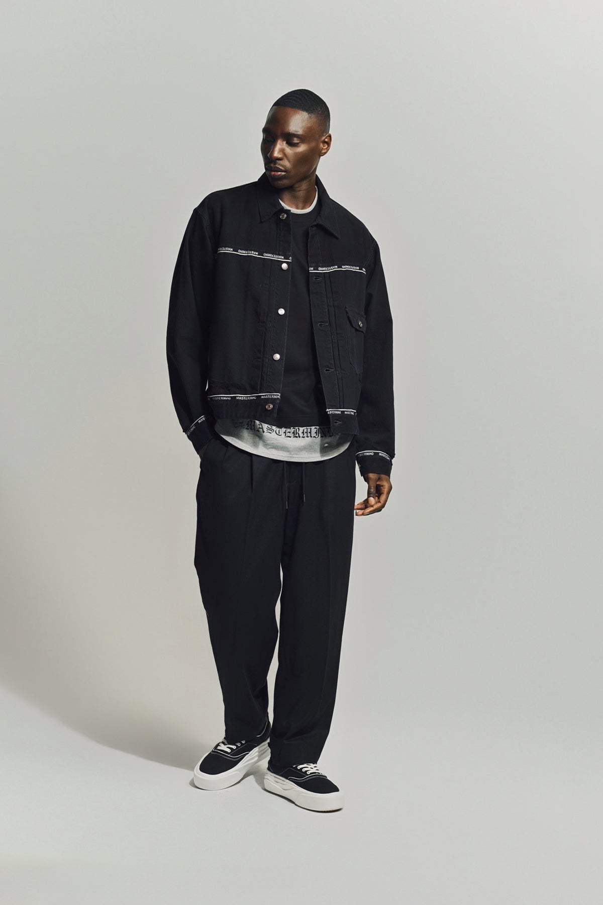 MASTERMIND | INSIDE-OUT DENIM JACKET