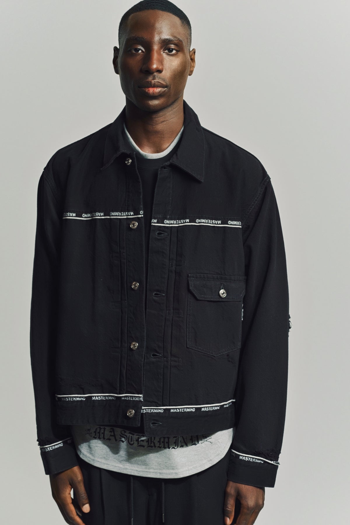 MASTERMIND | INSIDE-OUT DENIM JACKET