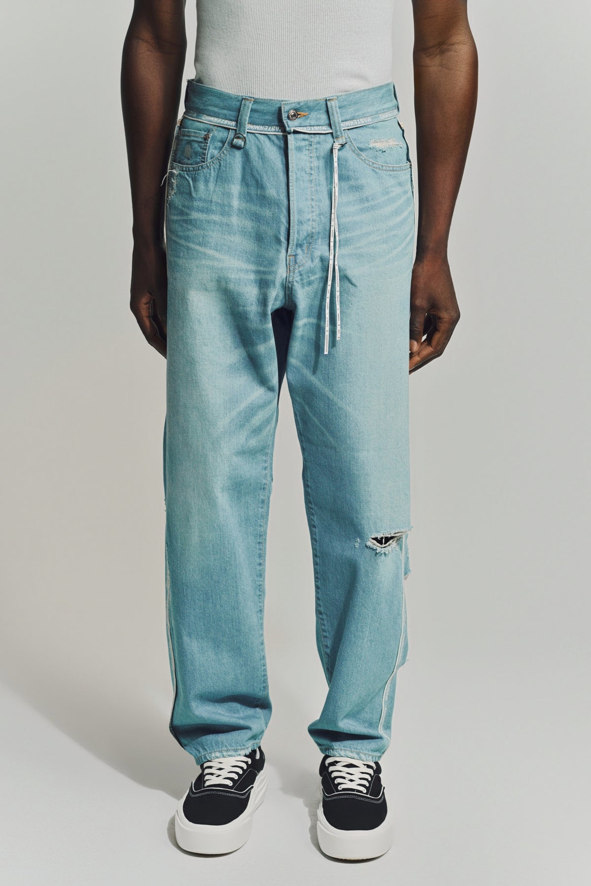 MASTERMIND | INSIDE-OUT DENIM JEANS