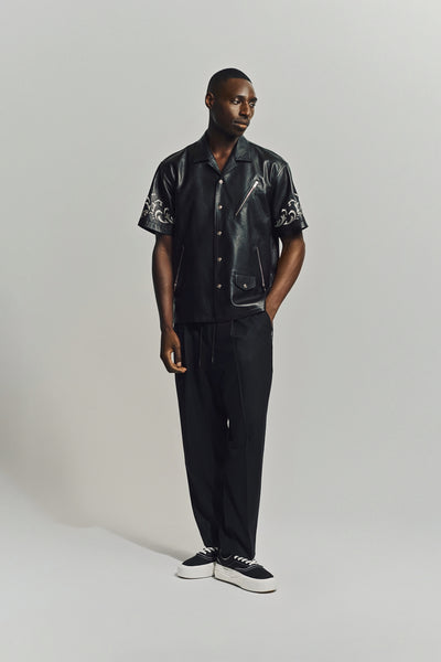 MASTERMIND | LEATHER SHIRT