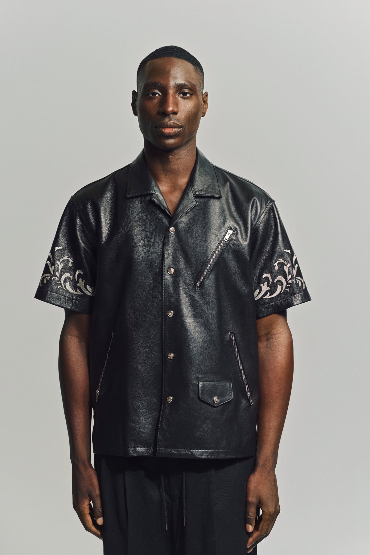 MASTERMIND | LEATHER SHIRT