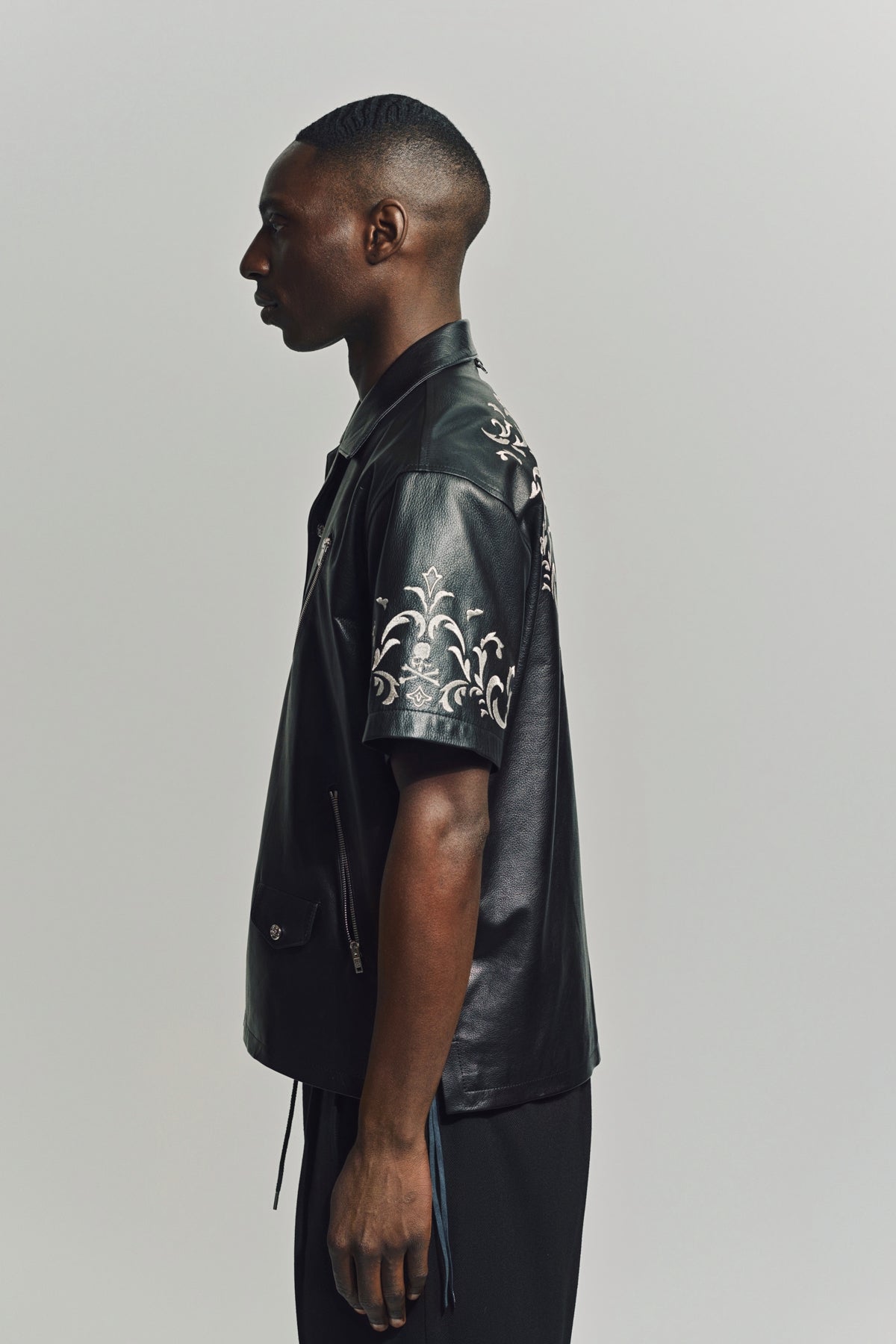 MASTERMIND | LEATHER SHIRT
