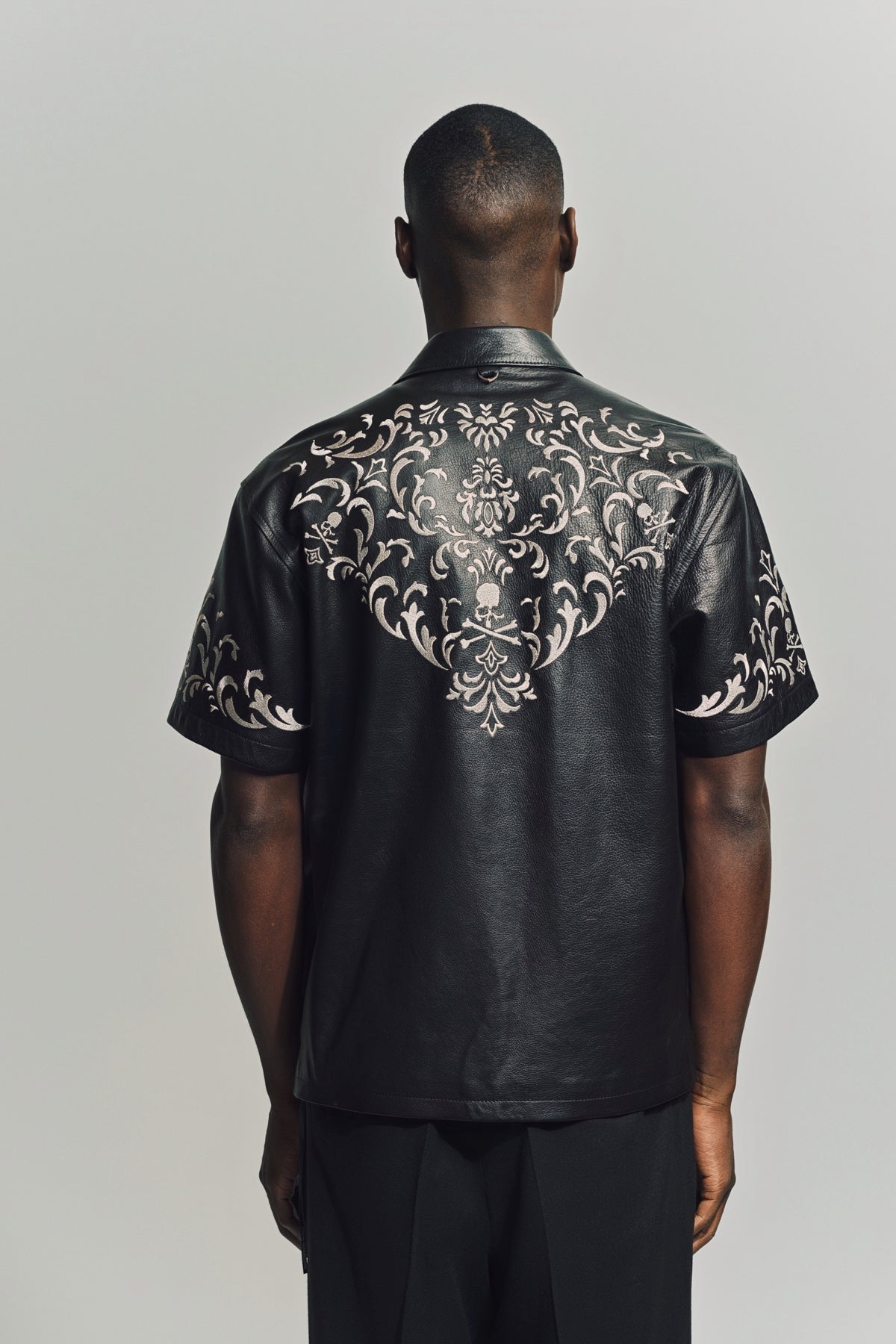 MASTERMIND | LEATHER SHIRT - MAXFIELD LA
