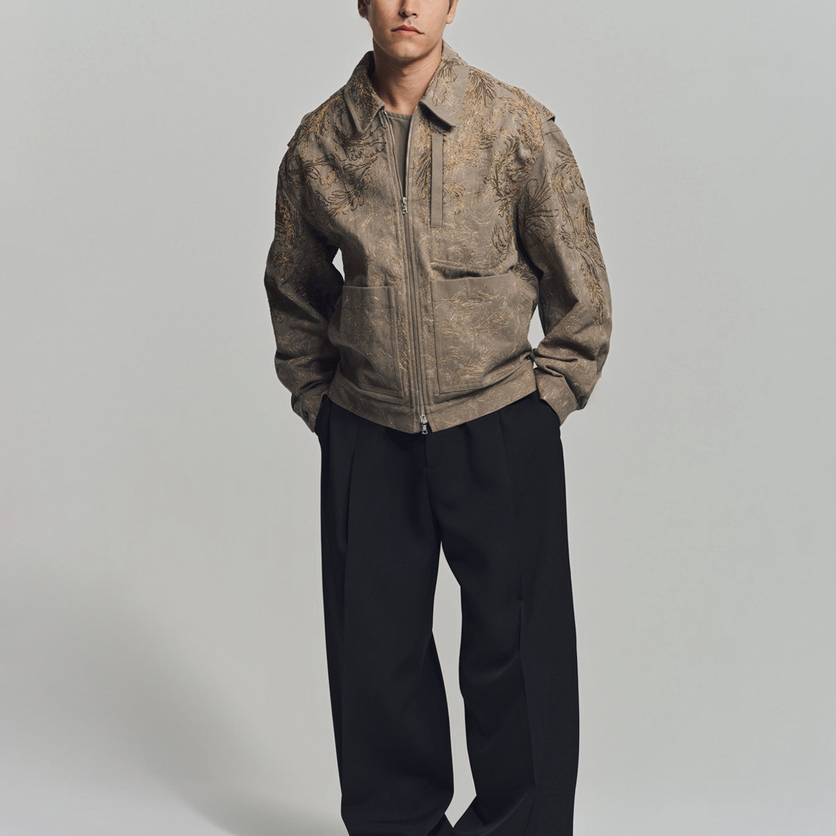 DRIES VAN NOTEN | EMBROIDERED JACKET