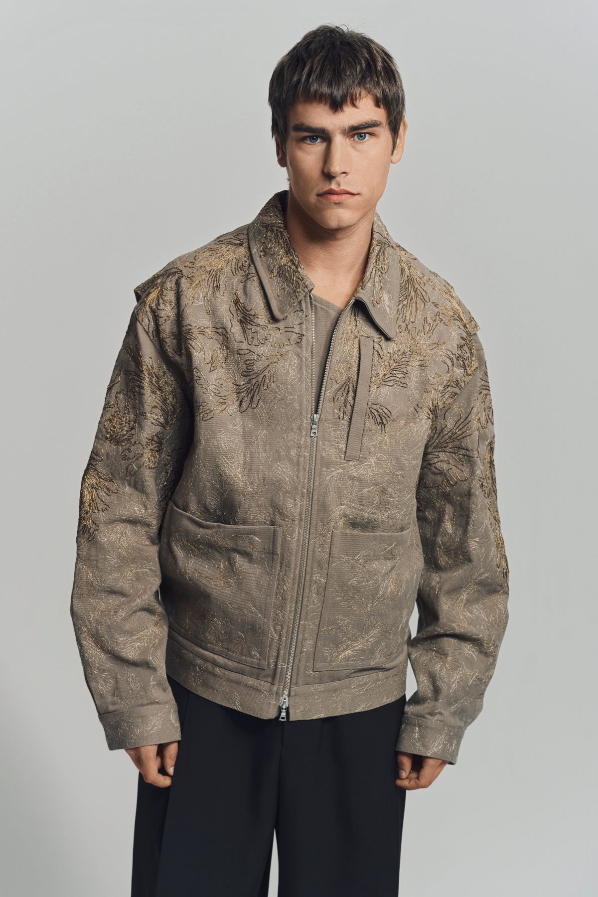 ジャケット・アウター 20SS Dries Van Noten Embroidered Jacket DRIES VAN NOTEN | EMBROIDERED JACKET