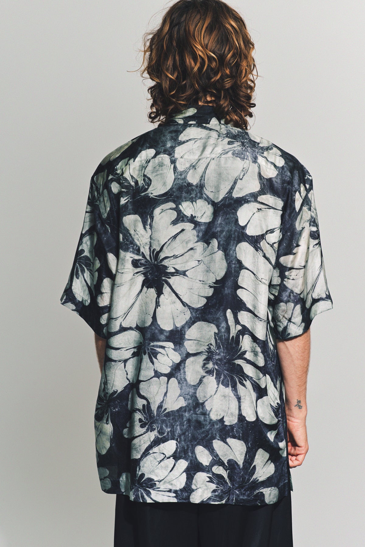 DRIES VAN NOTEN | SILK SHORT SLEEVE SHIRT