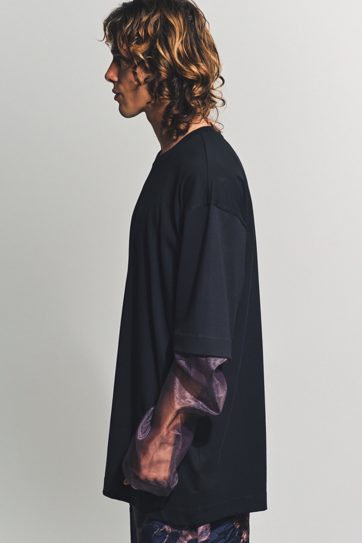 DRIES VAN NOTEN | HEMAL LAYERED LONG SLEEVE TEE