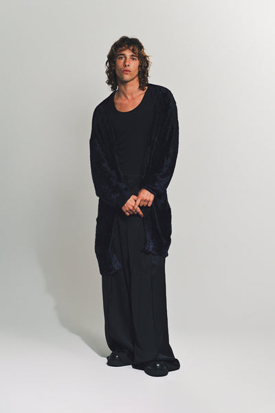 DRIES VAN NOTEN ウールカーディガン　ブラック 26598581_56101581_600.jpg