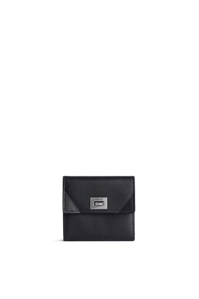 財布・小物その他 Balenciaga Black Calf Leather Rodeo Continental Wallet Medium-8141122ABKX1000_F.jpg?v=3