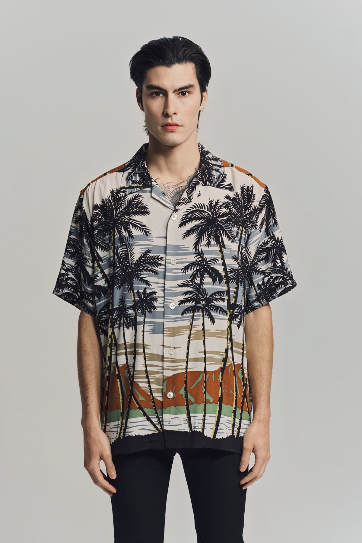 NOMARHYTHM TEXTILE | PALM TREE SUMMER SHIRT