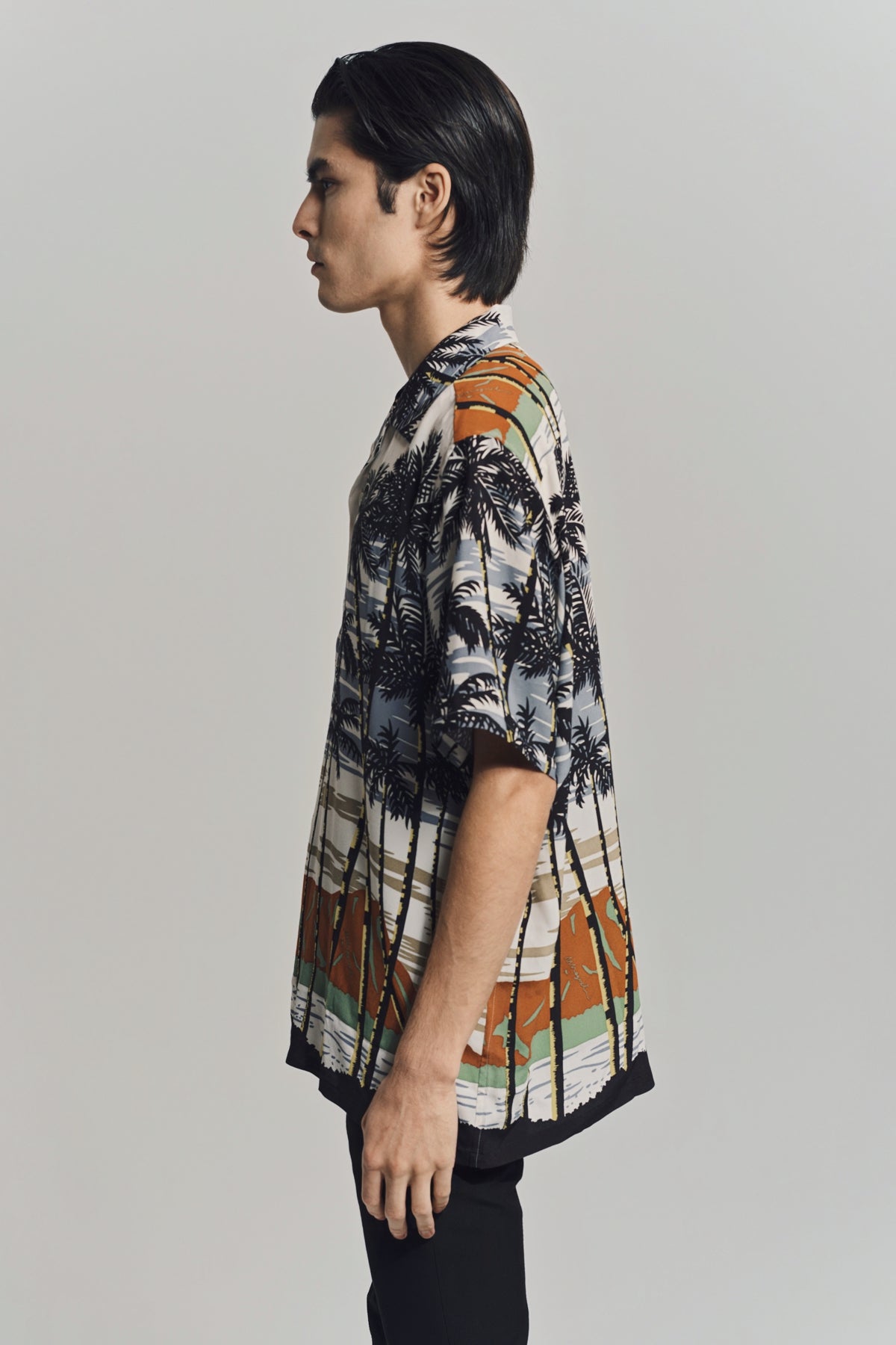 NOMARHYTHM TEXTILE | PALM TREE SUMMER SHIRT