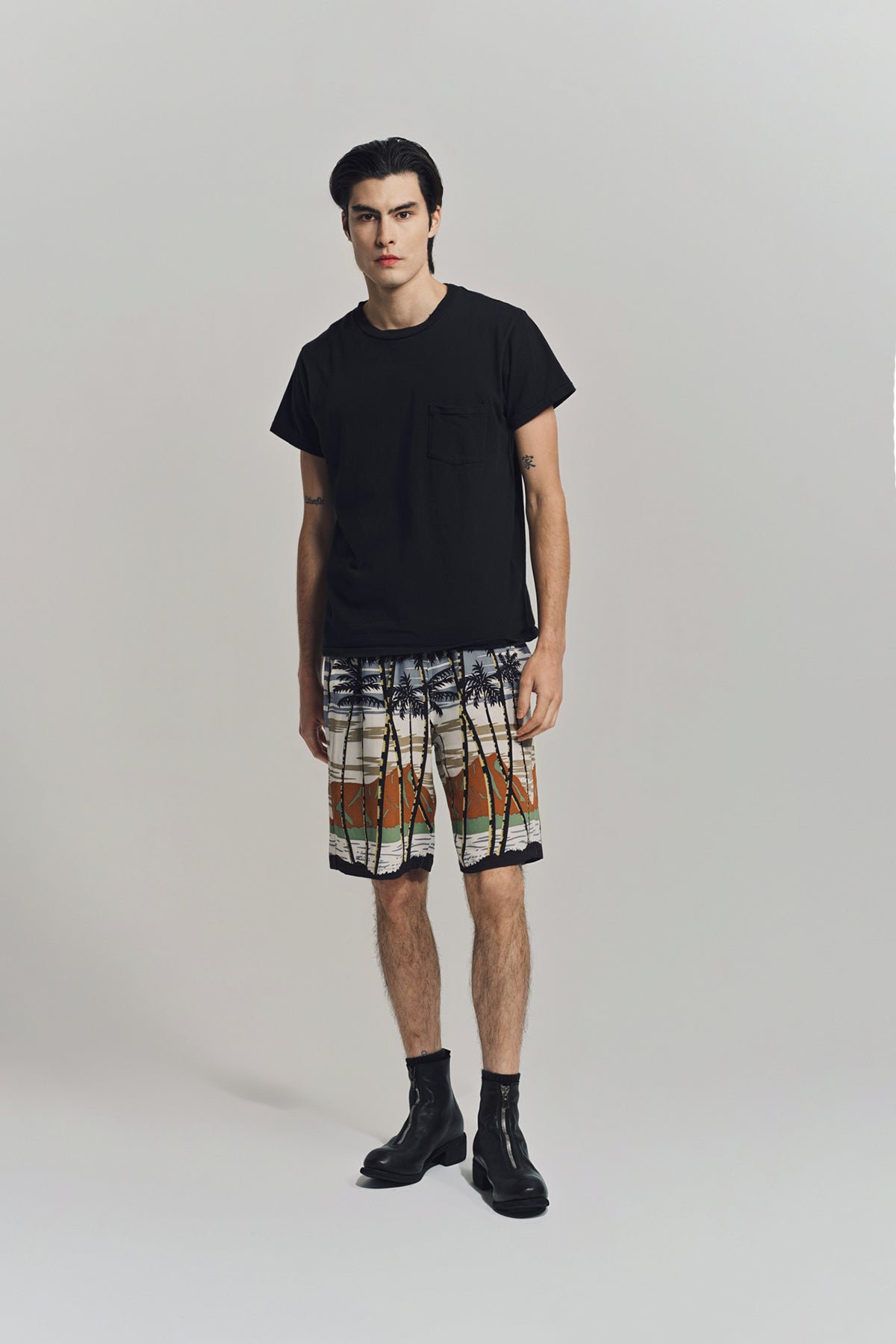 NOMARHYTHM TEXTILE | PALM TREE SHORTS