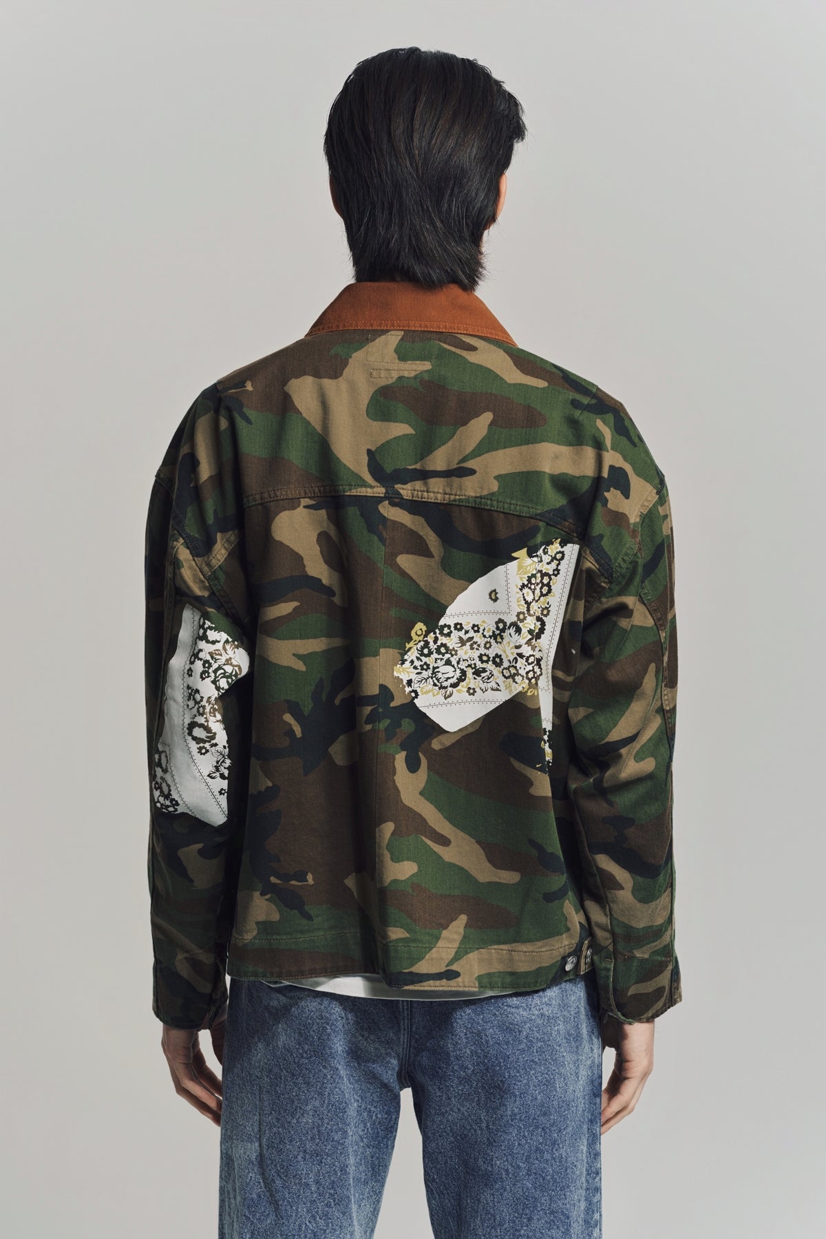 NOMA T.D. | SIGN PRINT WORK JACKET - MAXFIELD LA
