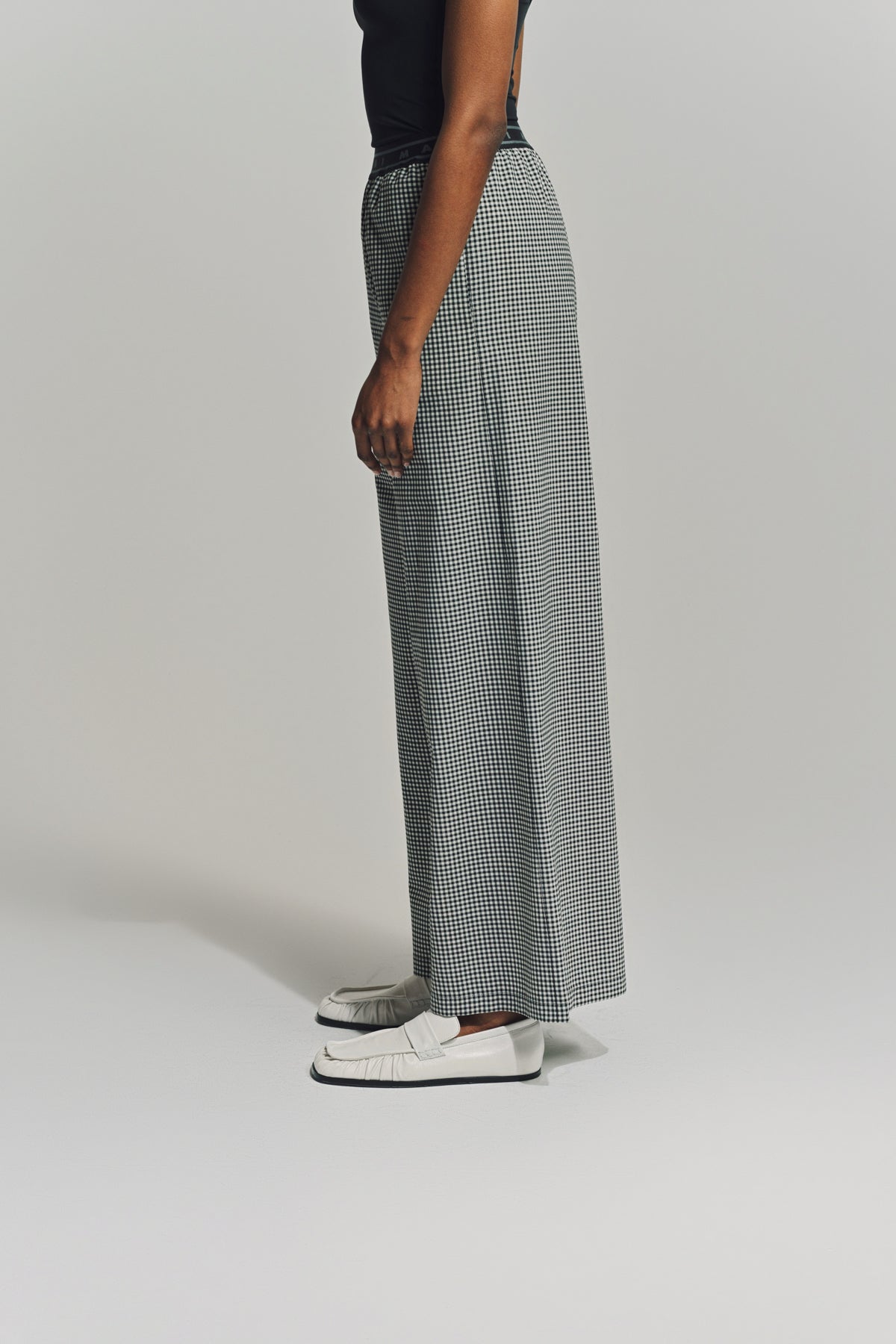 MARNI | CHECK PALAZZO TROUSERS