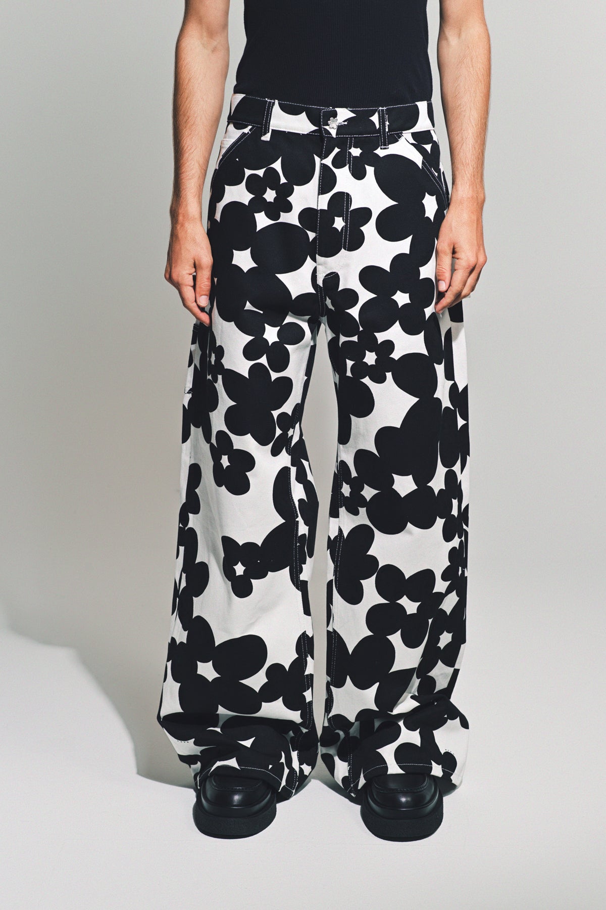 MARNI | FLORAL CARGO PANTS