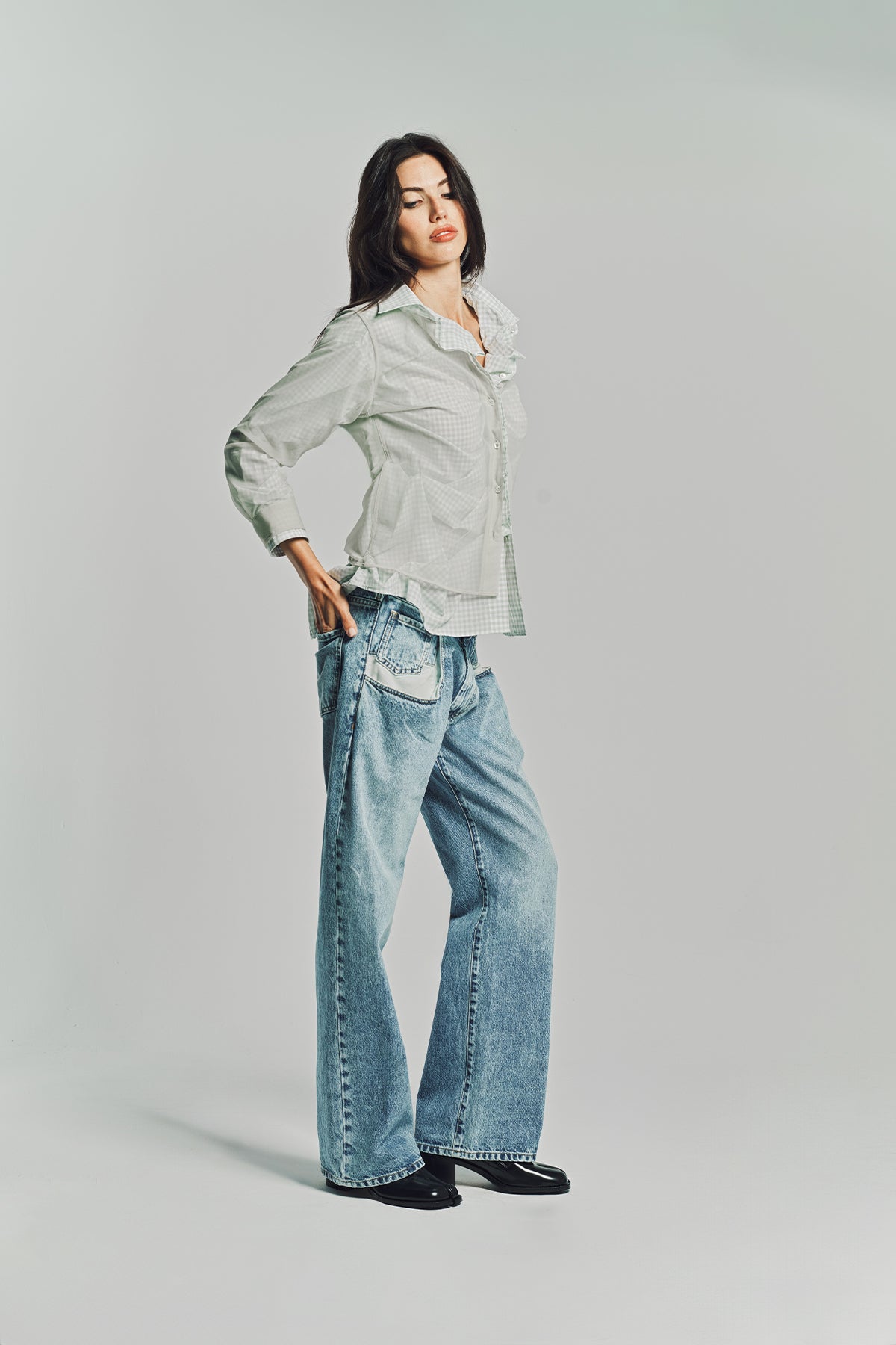 MAISON MARGIELA | LAYERED LONG SLEEVE SHIRT