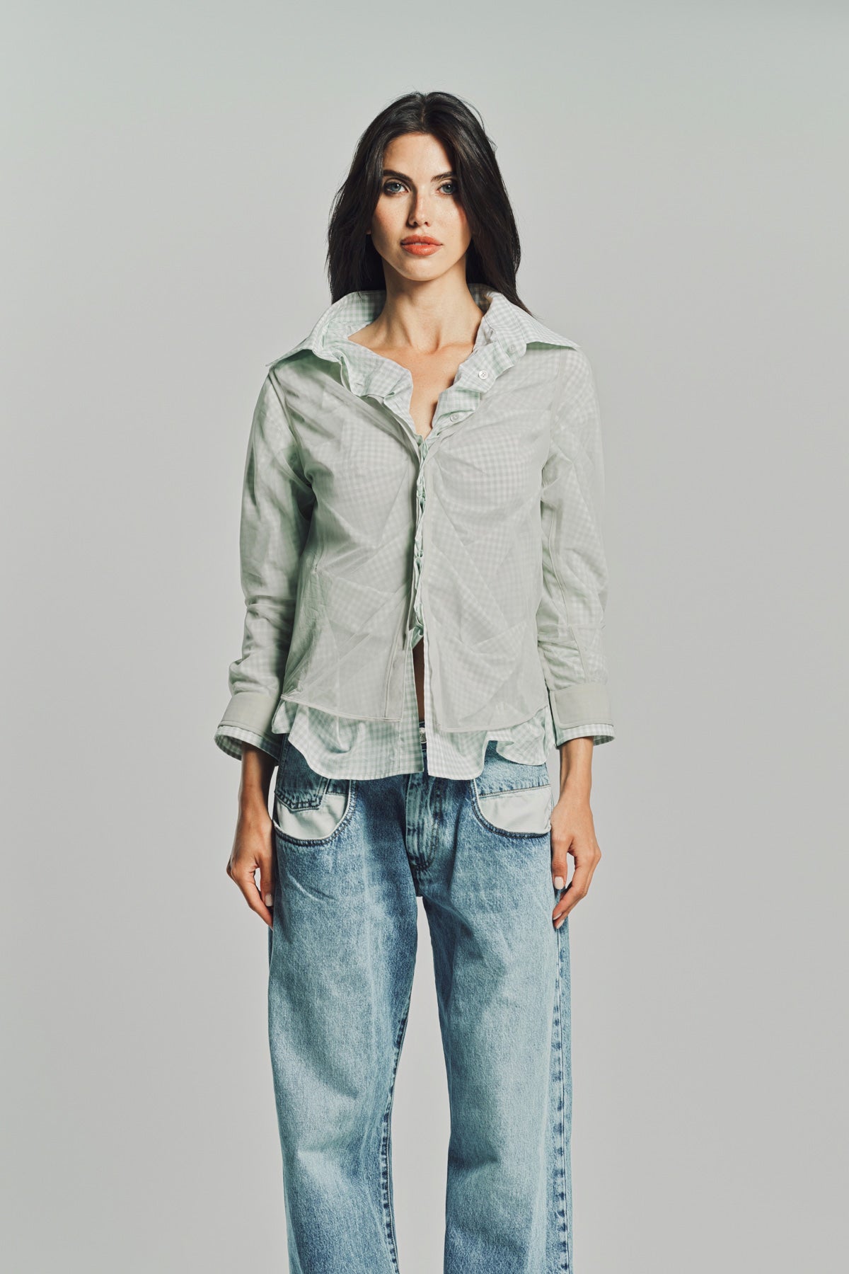 MAISON MARGIELA | LAYERED LONG SLEEVE SHIRT