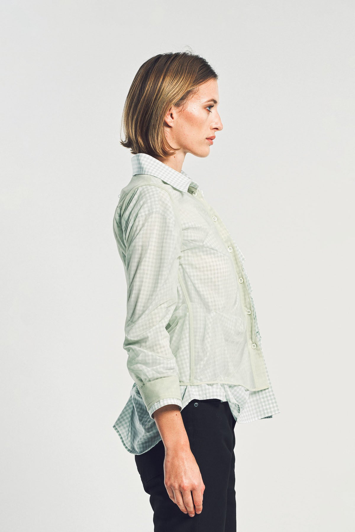 MAISON MARGIELA | LAYERED LONG SLEEVE SHIRT