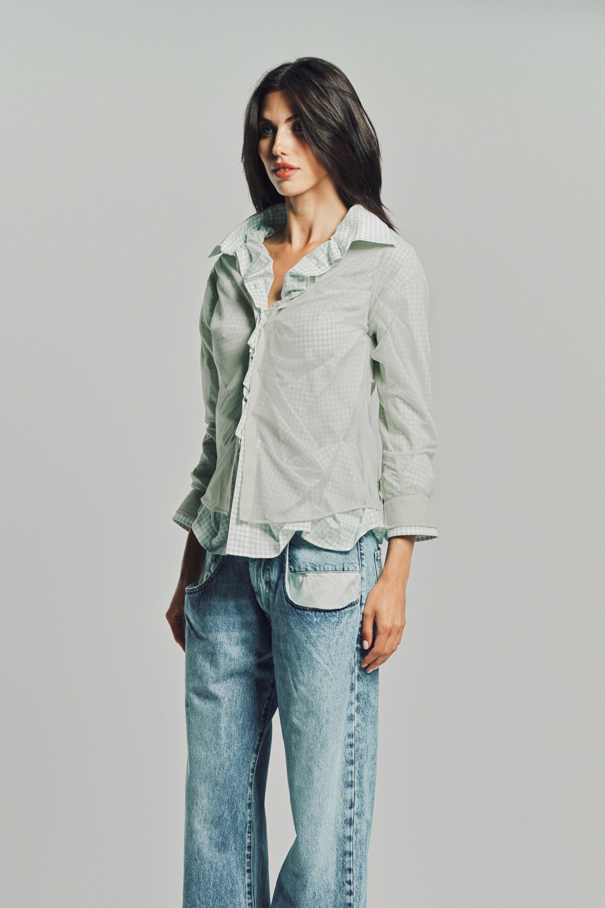 MAISON MARGIELA | LAYERED LONG SLEEVE SHIRT