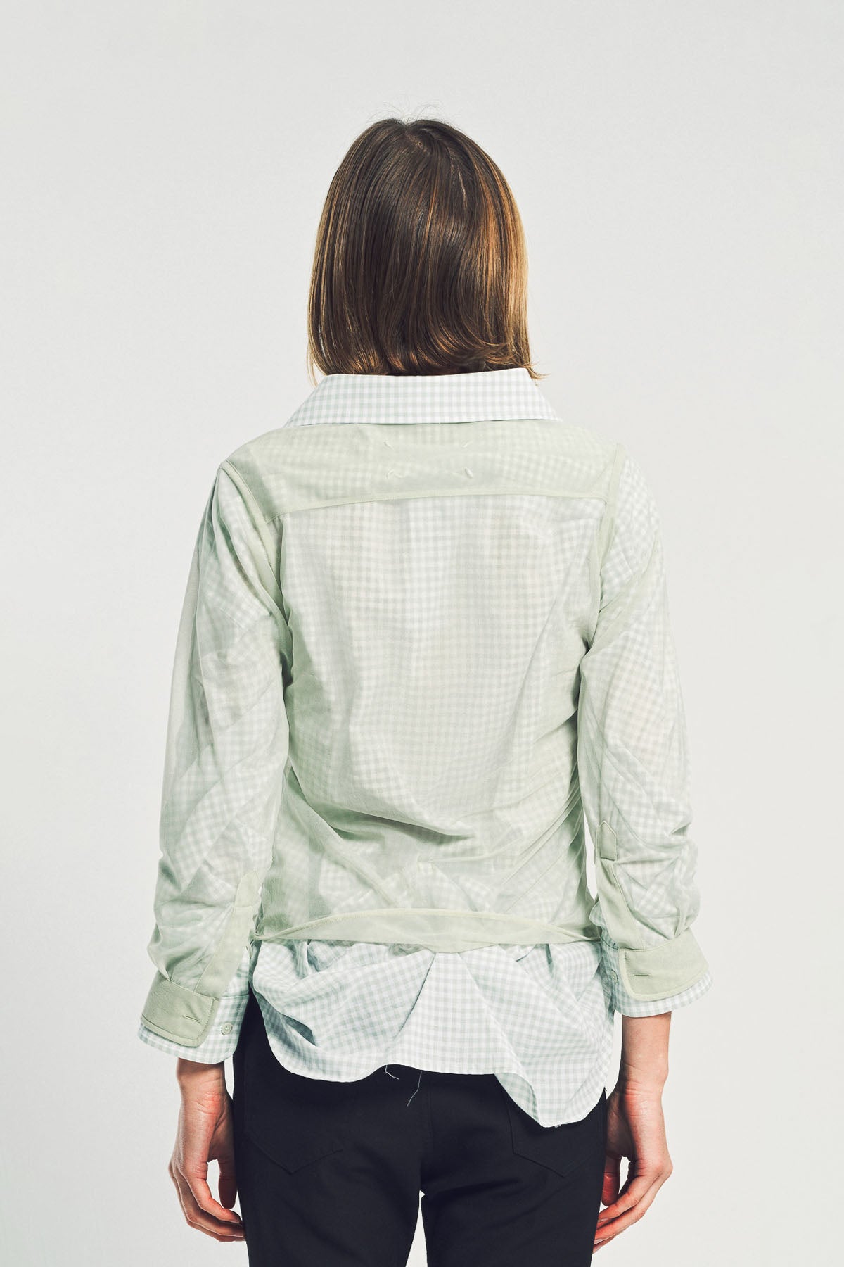 Maison Margiela シャツ MAISON MARGIELA | LAYERED LONG SLEEVE SHIRT