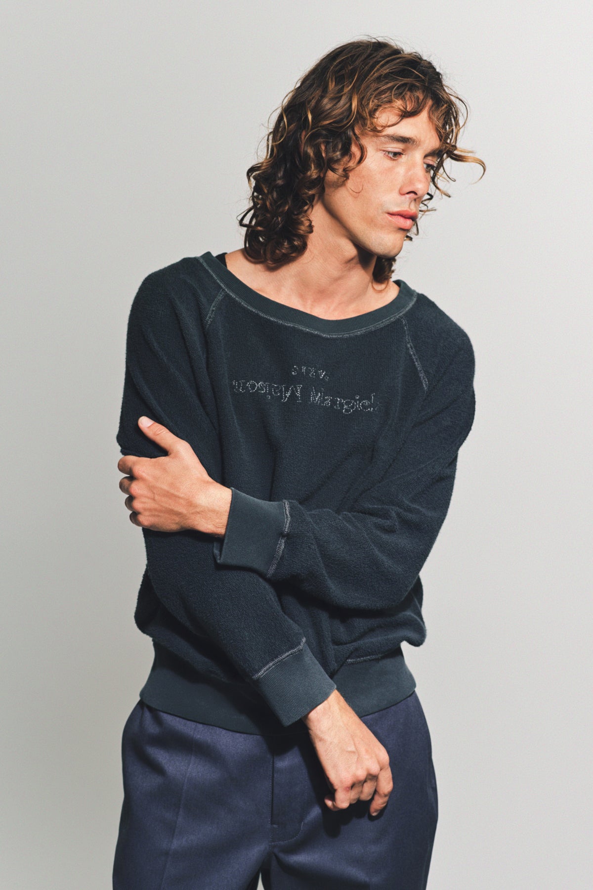 MAISON MARGIELA | CREWNECK SWEATSHIRT - MAXFIELD LA